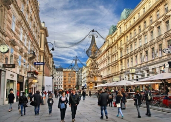 Wien Österreich stationärer Handel