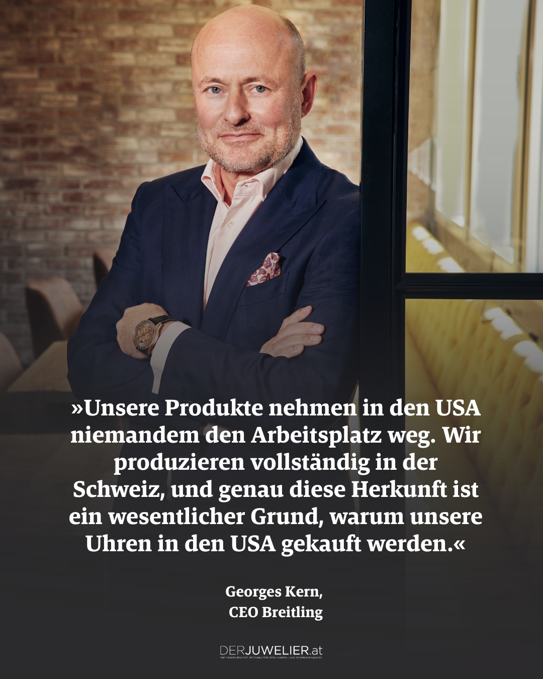 Georges Kern Breitling US Zölle DJ