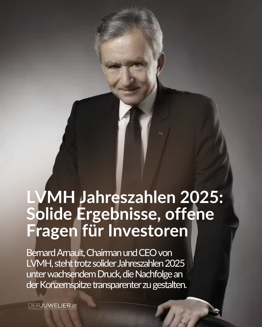 LVMH Jahreszahlen 2025 Bernard Arnault DJ