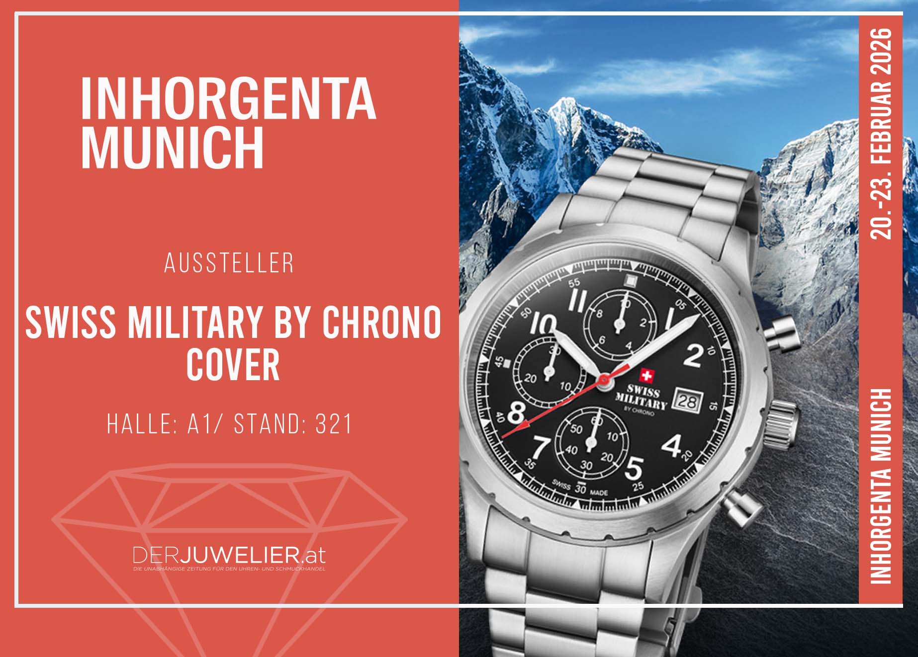Swiss Military by Chrono Cover Inhorgenta 2026 DJ