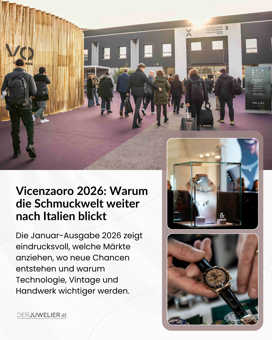 Vicenzaoro Jänner 2026 Nachbericht