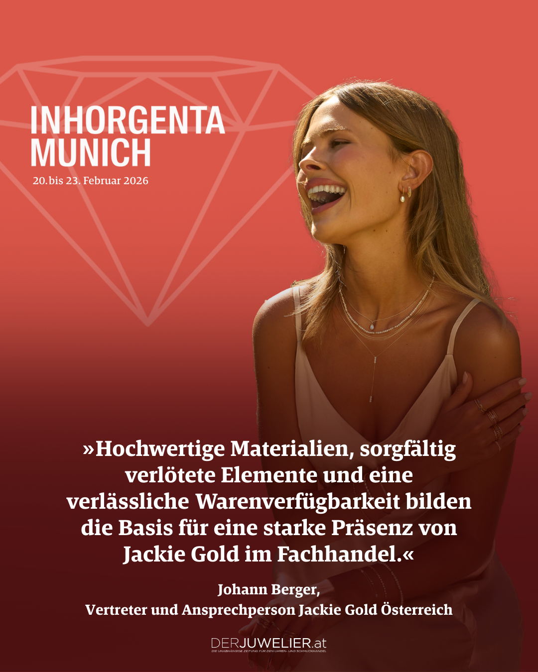Jackie Gold Inhorgenta 2026 Österreich Vertrieb