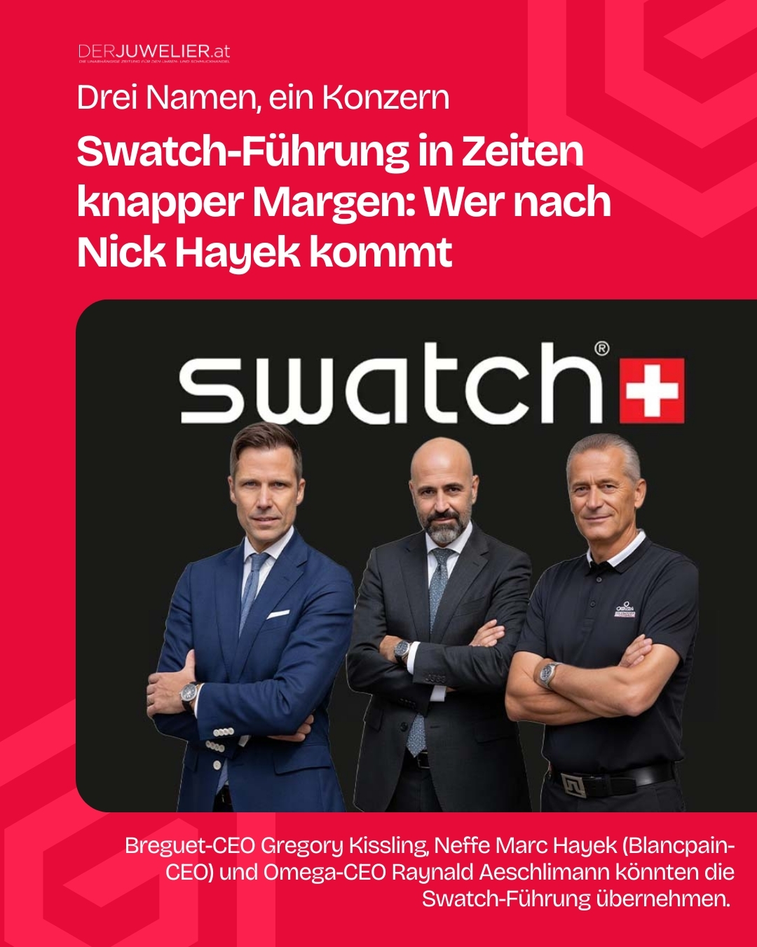 Swatch Nick Hayek Nachfolger DJ