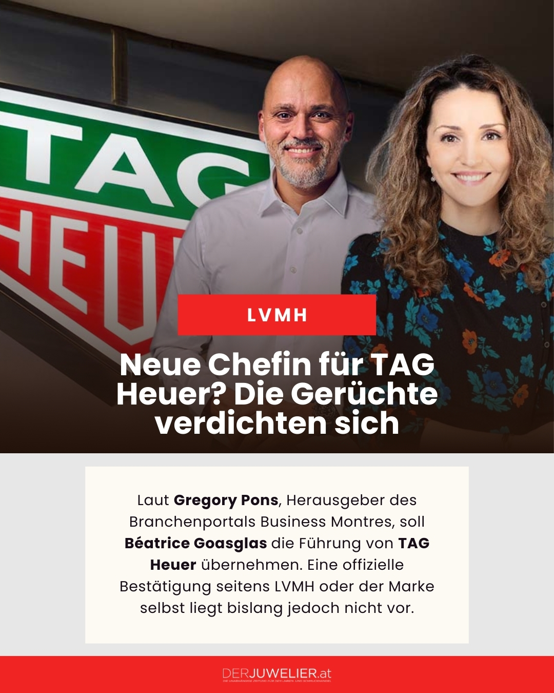 TAG Heuer Beatrice Goasglas CEO DJ