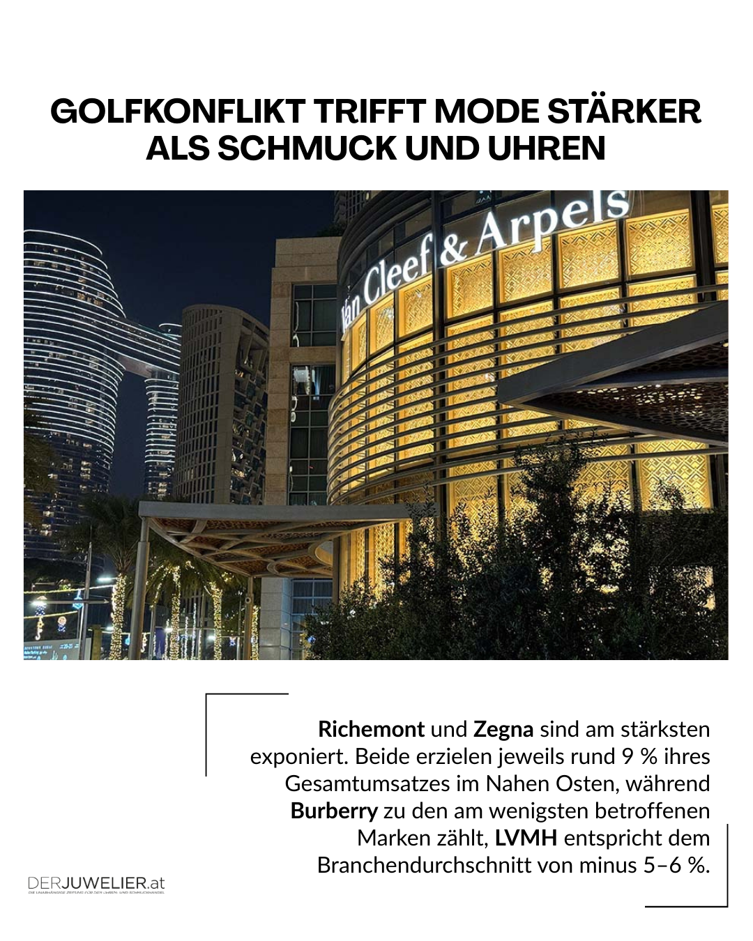 Golfkonflikt Schmuck Uhren Luxus DJ