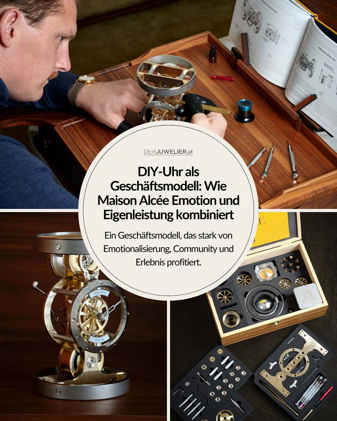 Maison Alcée Persée Moon Phase DIY Uhr DJ