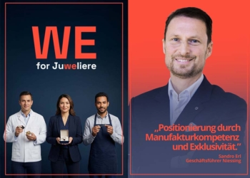 Niessing WEforJuweliere Sandro Erl Manufakturkompetenz Premium #gemeinsamstaerker