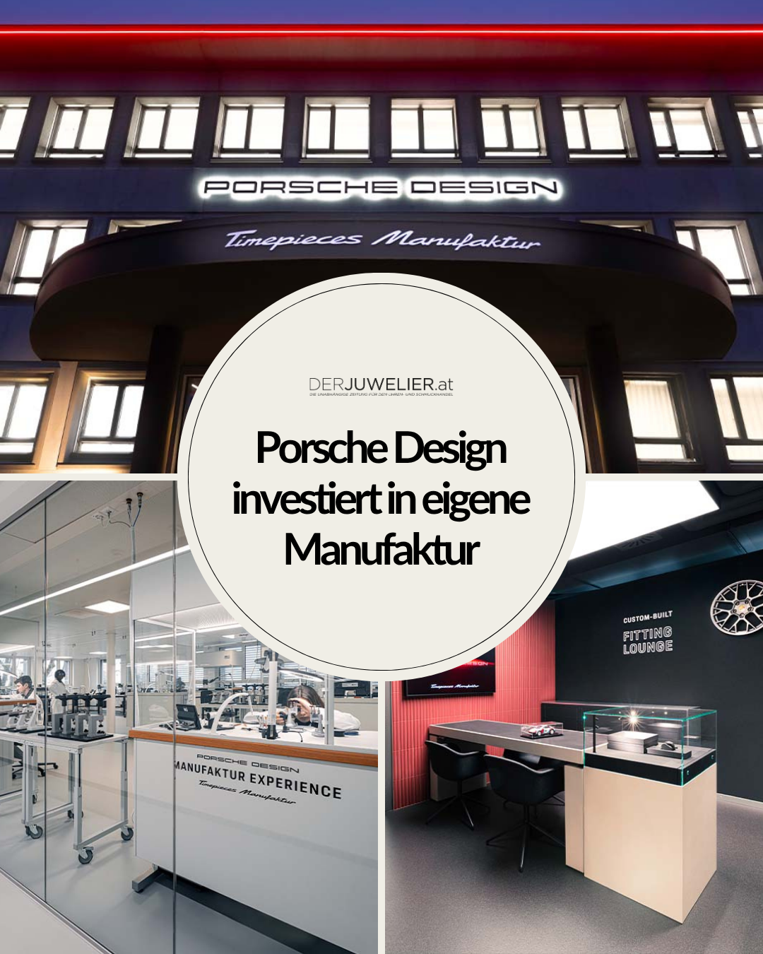 Porsche Design Manufaktur Grentchen Eröffnung DJ