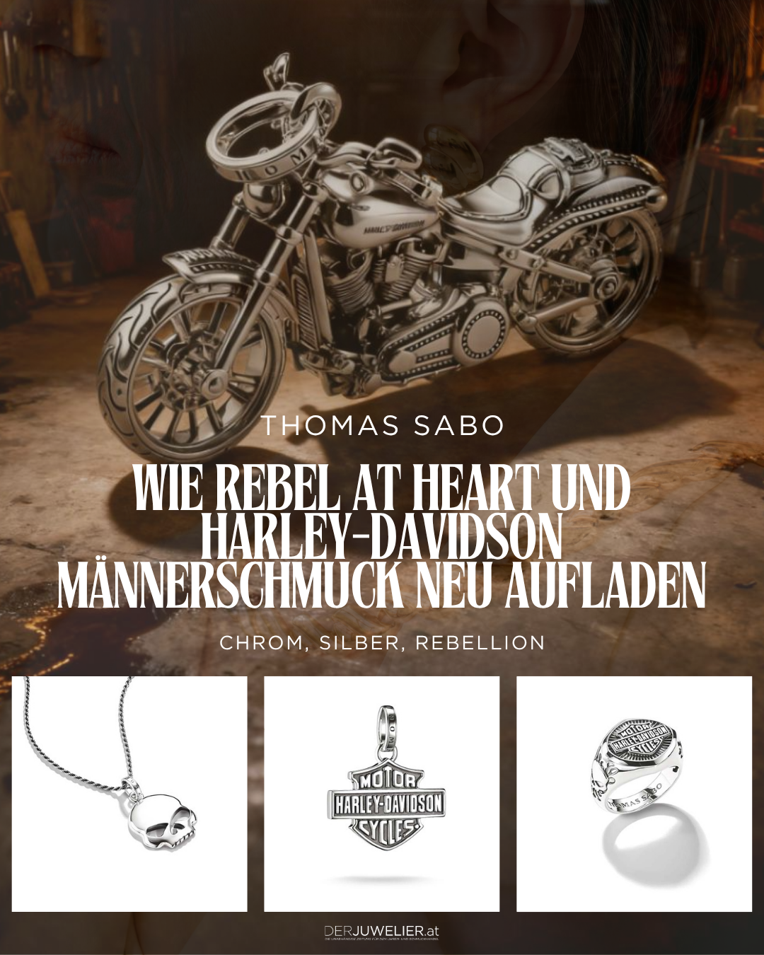 Rebel at Heart X Harley Davidson Thomas Sabo DJ