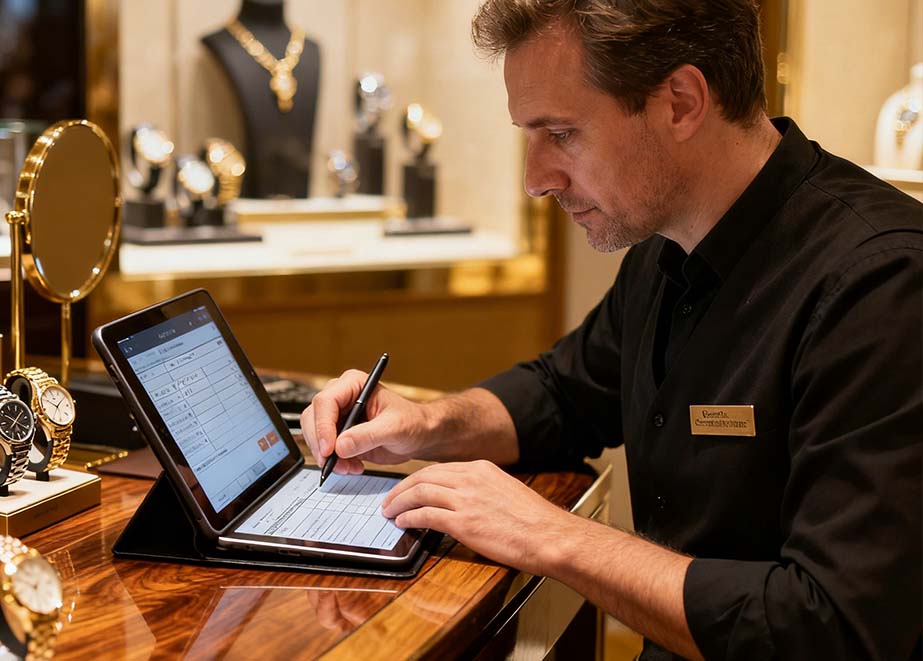 Retail Media First Party Daten digitaler Kassenbon App Juwelier Fachhandel