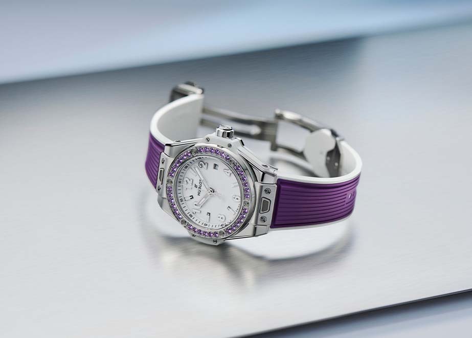 Hublot Big Bang Joyful Steel Purple (5)
