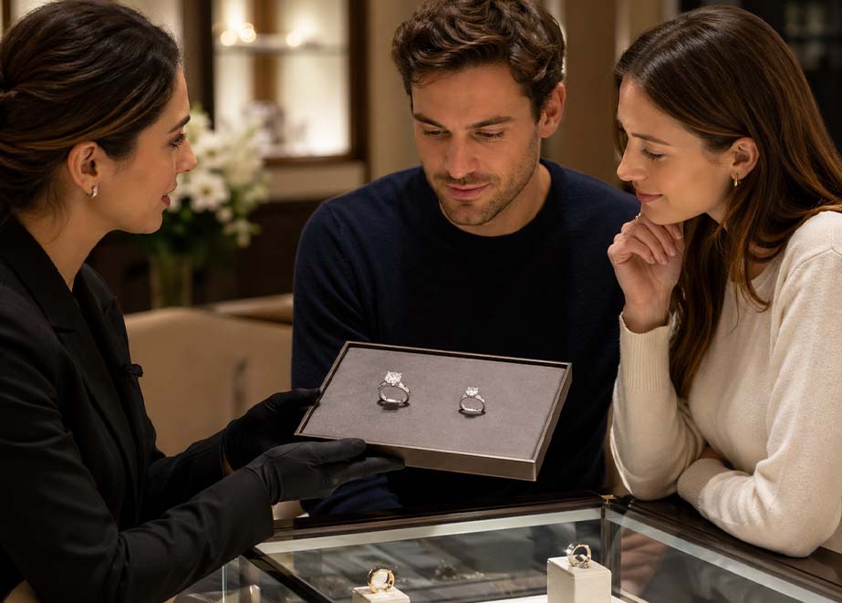 Labordiamanten Verlobungsring GenZ