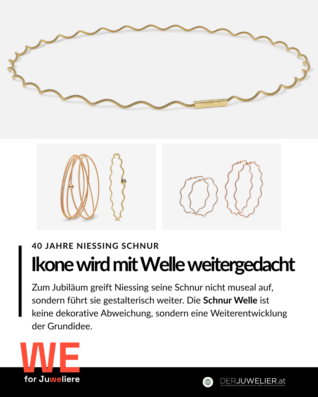 Niessing Schnur Welle Jubiläum DJ