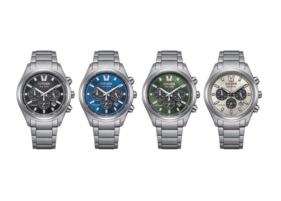 Super Titanium™ Chronograph - top ausgestattet mit Eco-Drive-Werk B620 Citizen