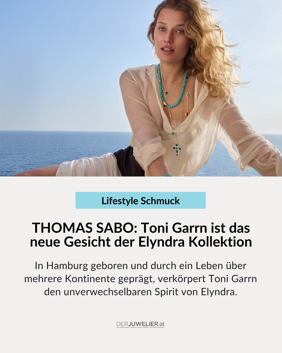 Toni Garrn Elyndra Thomas Sabo DJ
