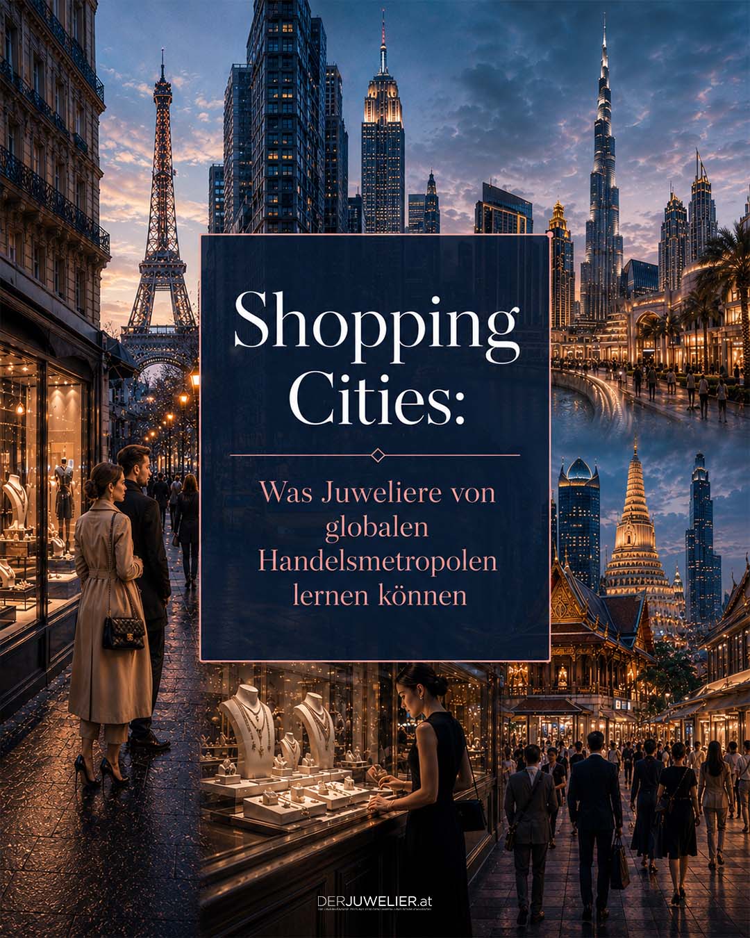 DJ Shopping Luxus Juwelier Städte Stadt City Ranking Kaufkraft Erlebnis