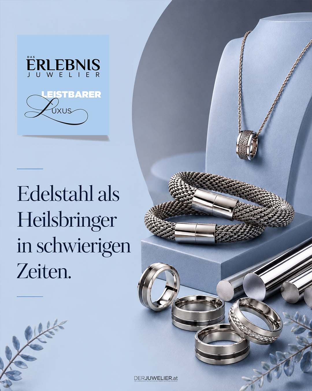 Edelstahl Schmuck DJ
