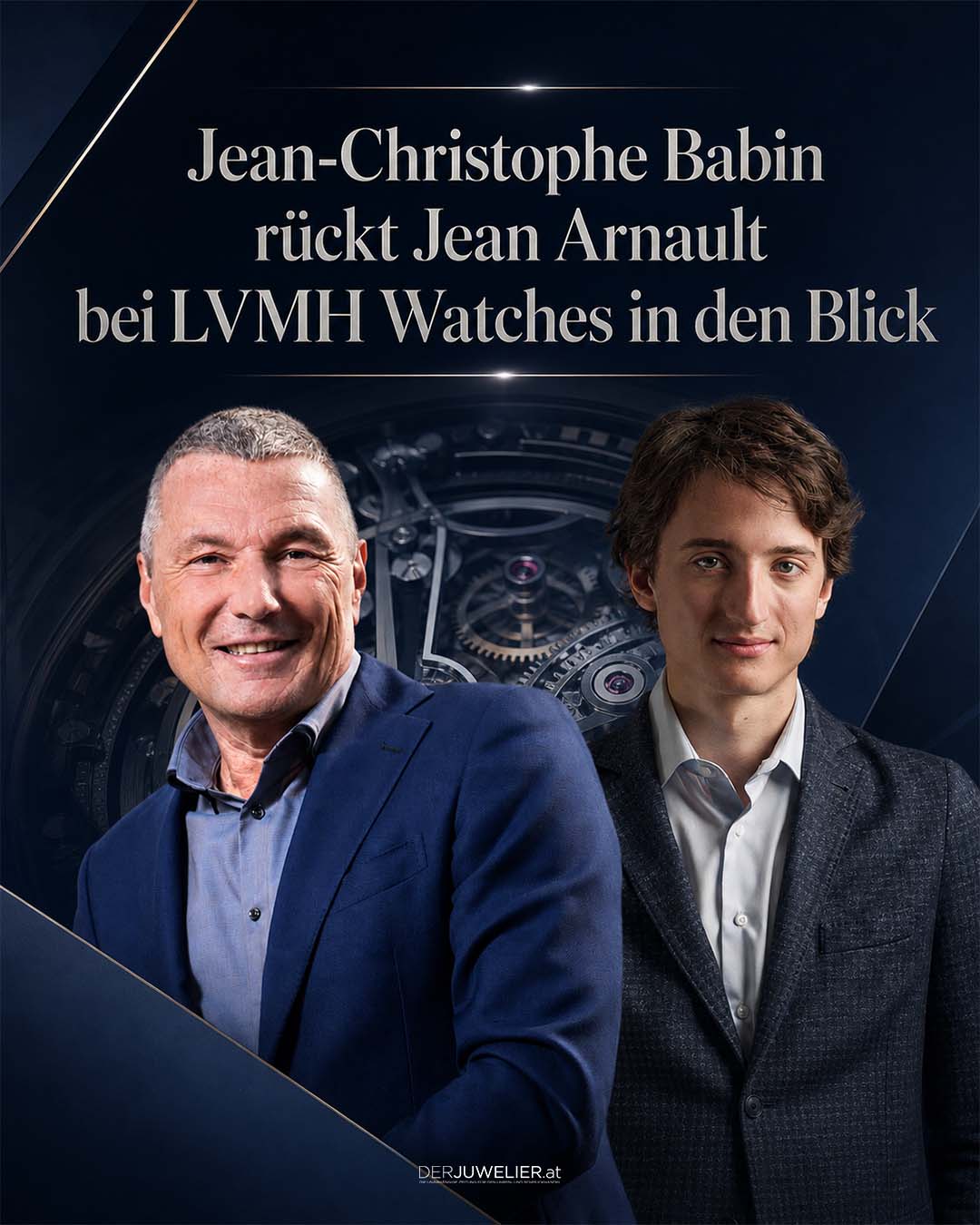 Jean Christophe Babin Jean Arnault LVMH Watches DJ