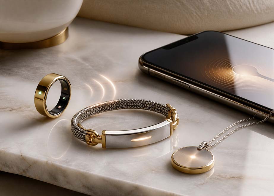 Smart Jewlery NFC Bezahlsystem KI Schmuck