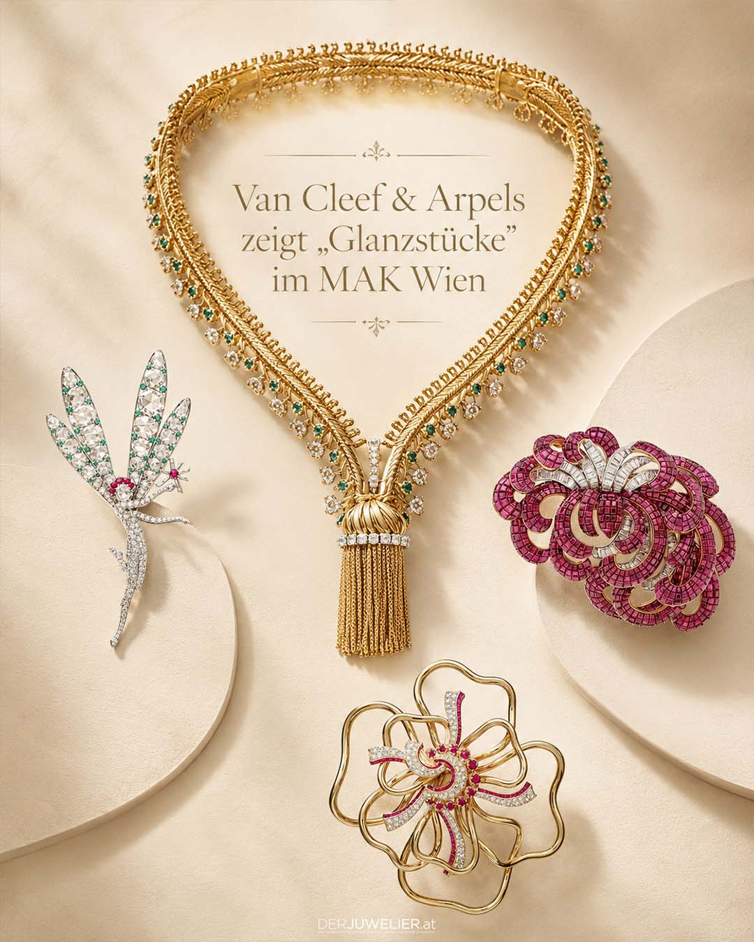 Van Cleef & Arpels Glanzstücke Wien MAK