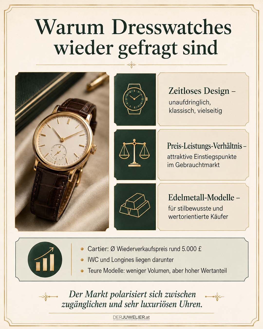 Warum Dresswatches wieder gefragt sind DJ
