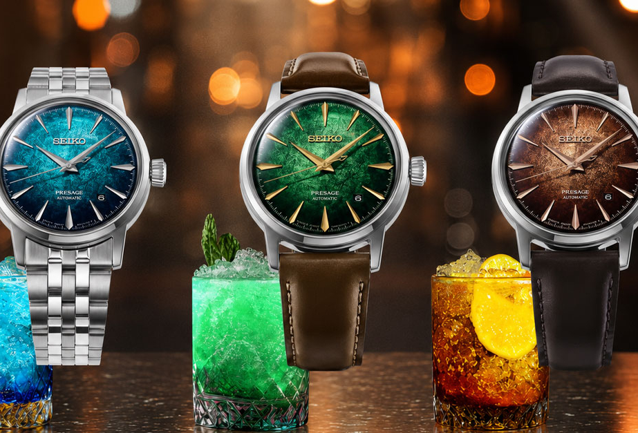 Seiko bringt neue Cocktail-Time-Modelle und Field Series GMT