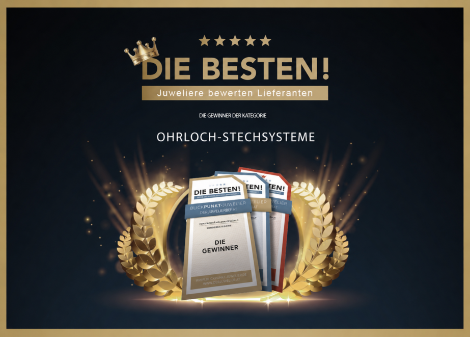 DIE BESTEN 2026: Gewinner der Kategorie Ohrloch-Stechsysteme