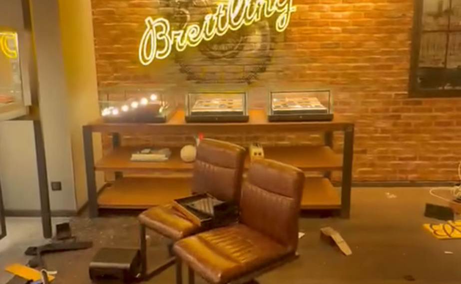 Luxus unter Beschuss: Breitling-Store in Marseille geplündert